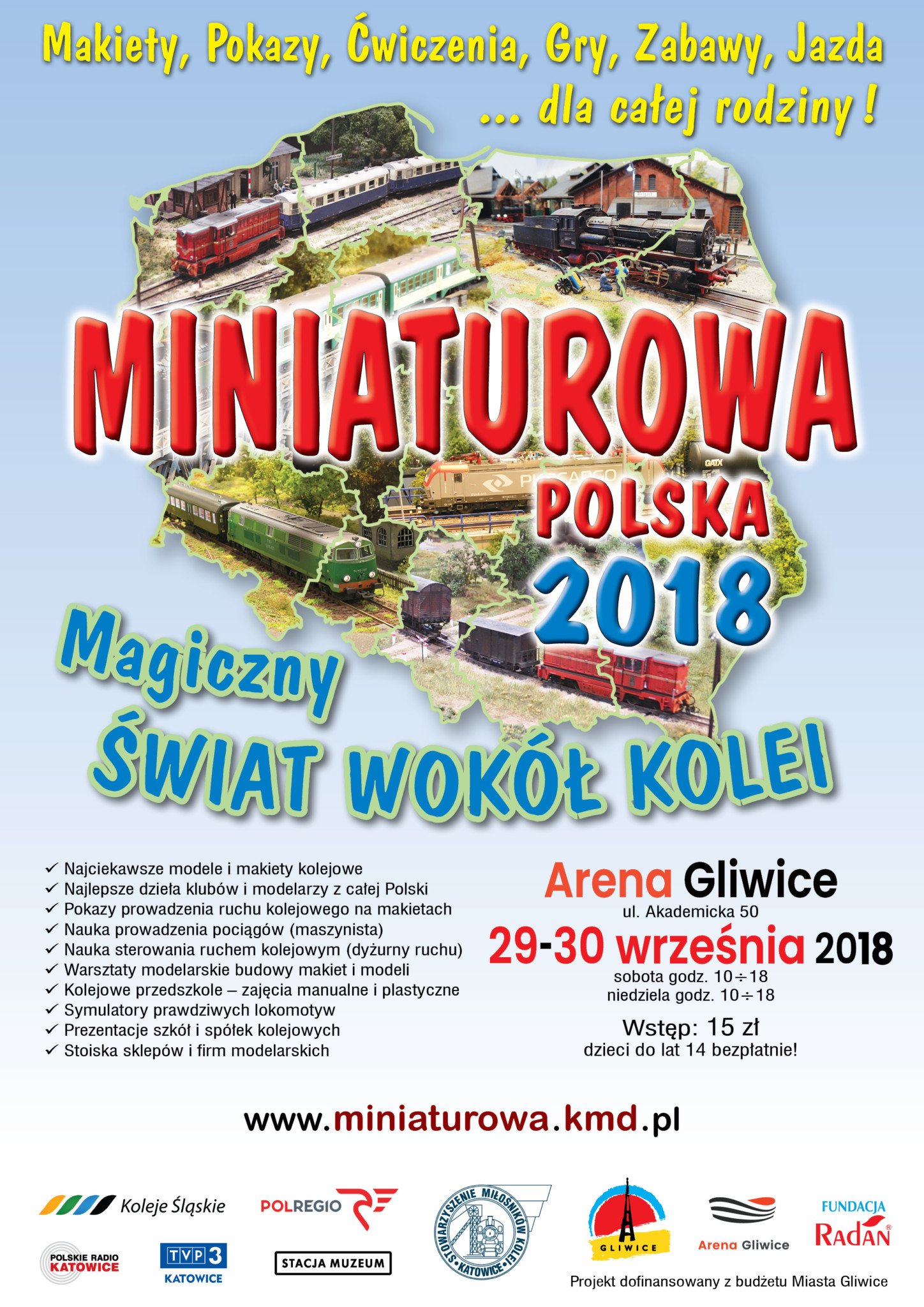 Miniaturowa Polska - świat wokół kolei