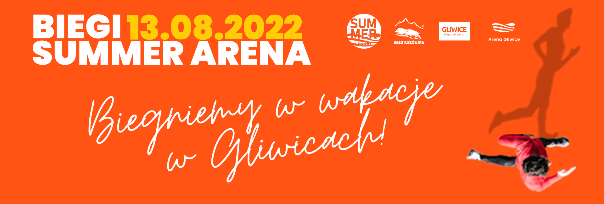 Biegi Summer Arena. Biegniemy w wakacje w Gliwicach! • Summer Arena