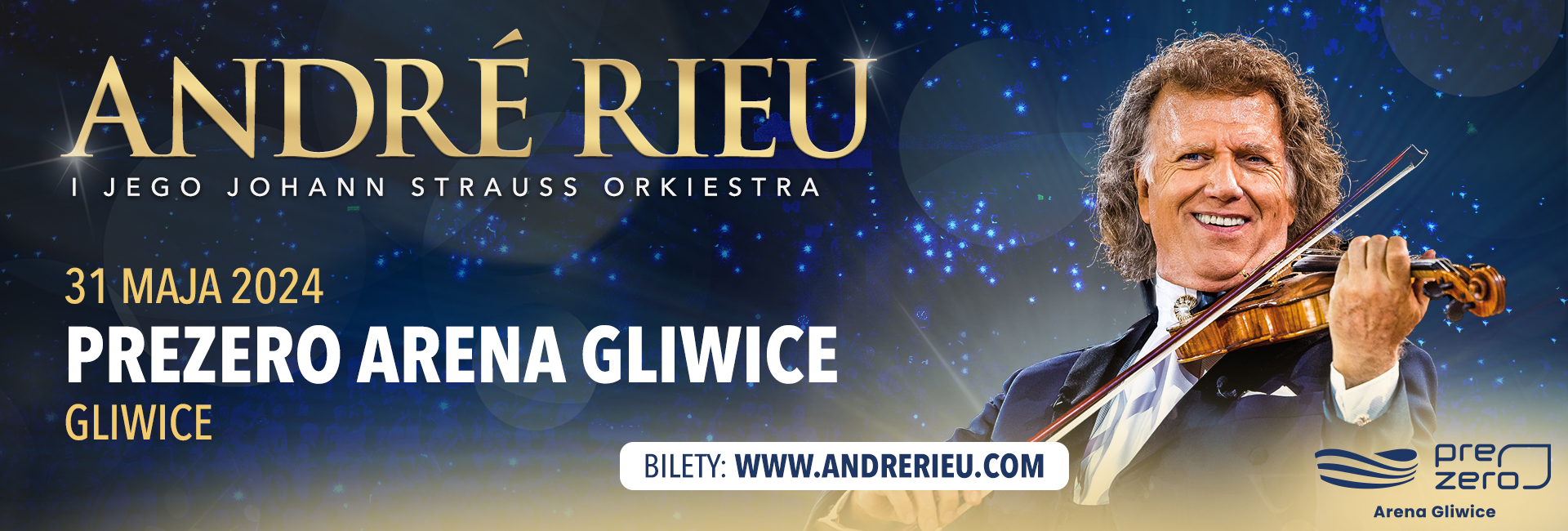 André Rieu World Tour 2024 PreZero Arena Gliwice