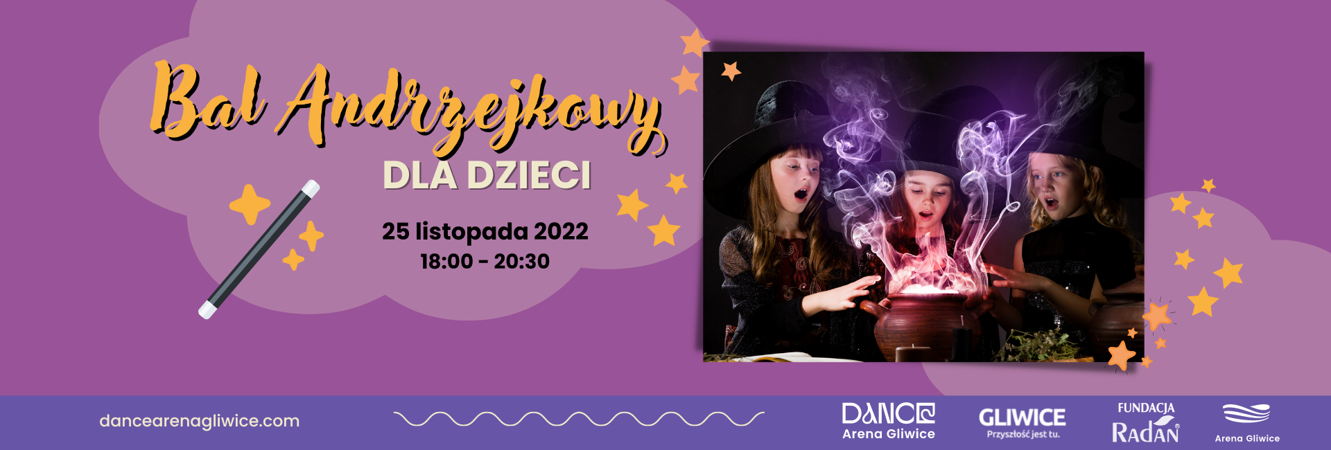 Bal Andrzejkowy dla dzieci • DANCE Arena Gliwice