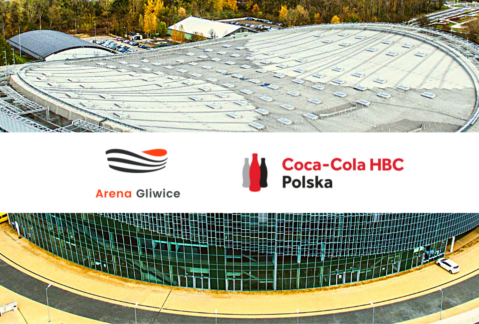 Arena Gliwice przedłuża umowę z Coca-Cola HBC Polska