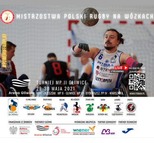 II turniej o Mistrzostwo Polski w Rugby na Wózkach 2021