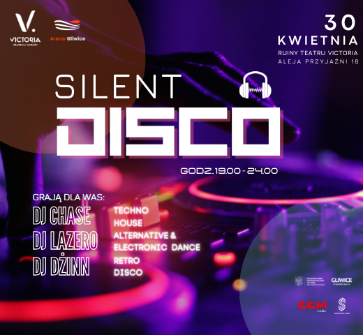Silent disco • Centrum Kultury Victoria