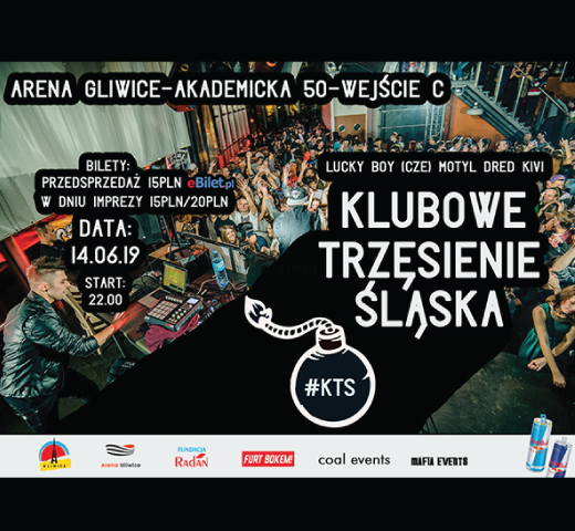#KTŚ - Klubowe Trzęsienie Śląska - nowa jakość imprez klubowych