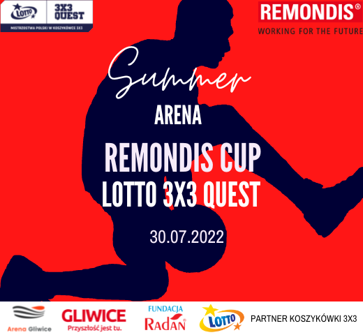 Summer Arena Remondis Cup LOTTO 3x3 Quest • Mistrzostwa Polski w koszykówce 3x3