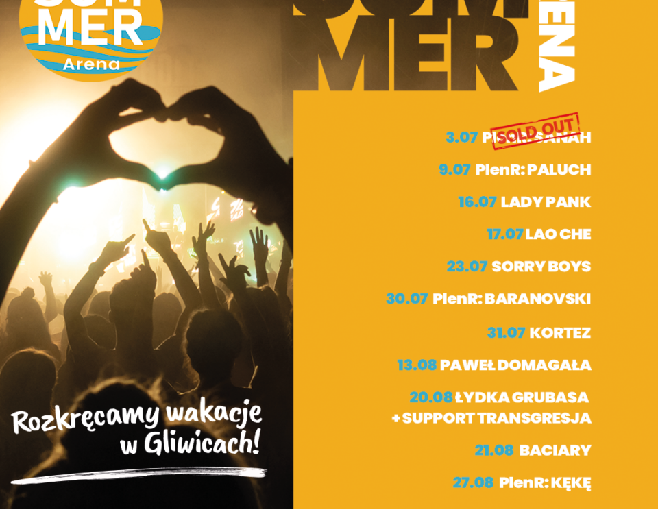 Koncertowe lato - Summer Arena Gliwce